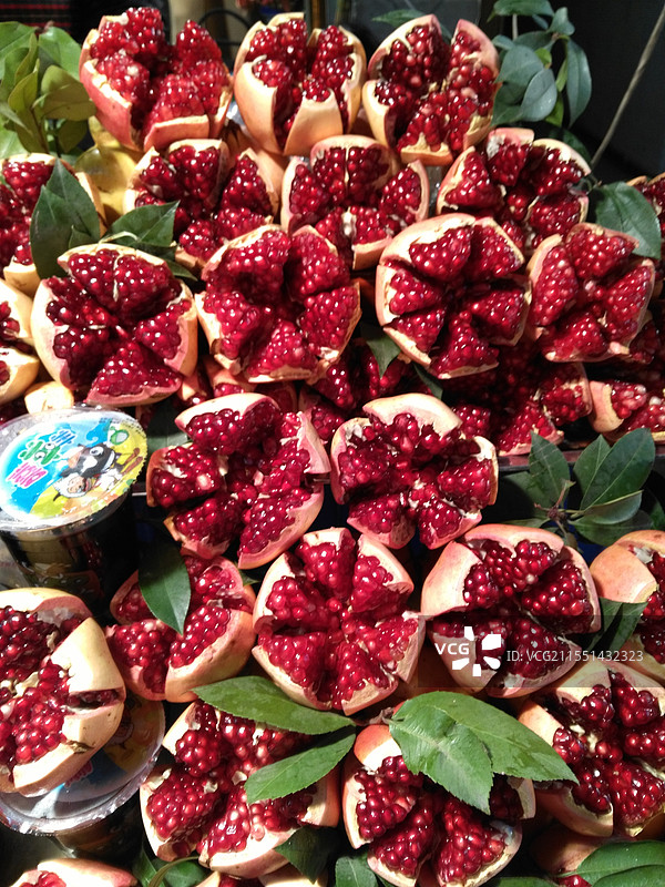 回民街石榴图片素材