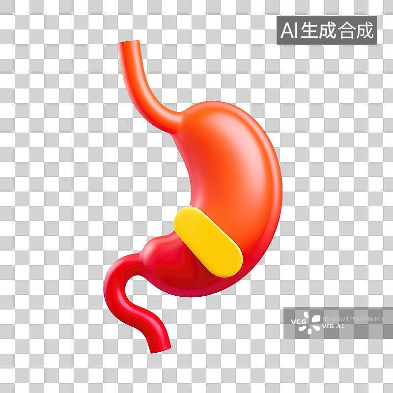 【AI数字艺术】医疗胃病胃痛胃溃疡图片素材