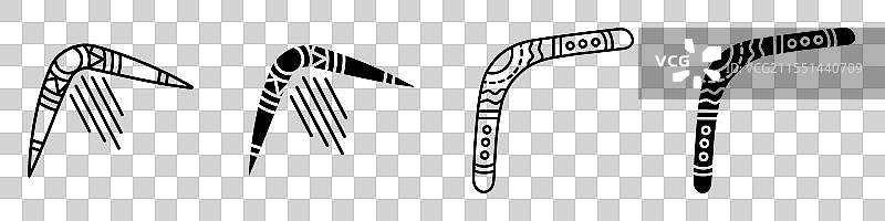 回旋镖图标图片素材