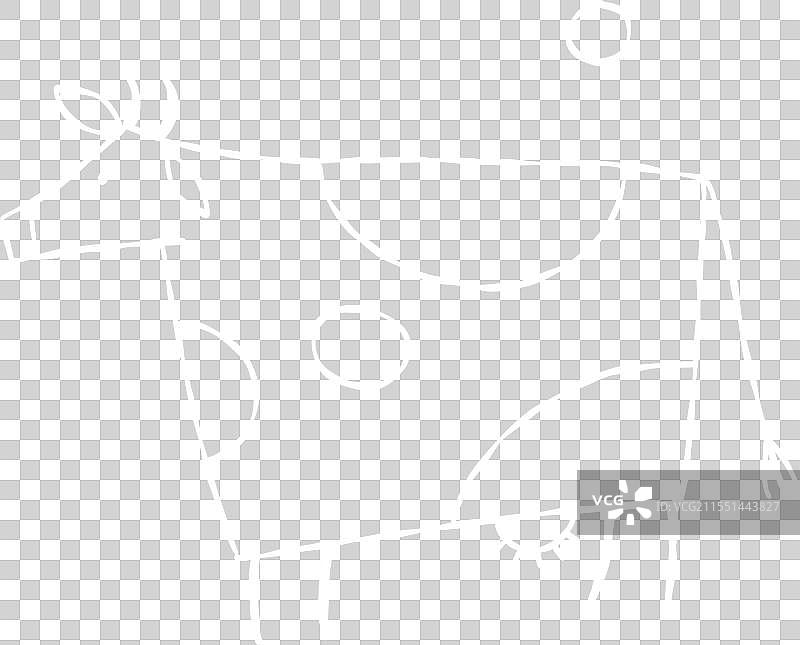 孤立的牛在黑色背景上图片素材