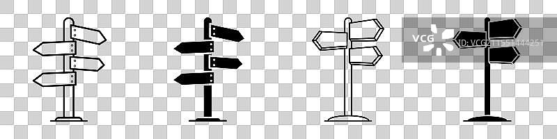 指示牌图标图片素材