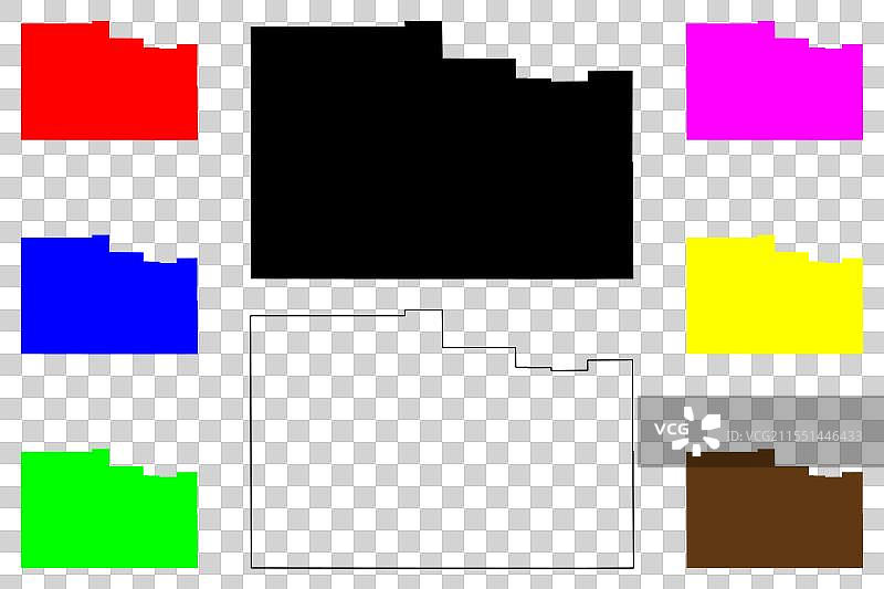 犹他州华盛顿县，美国县图片素材