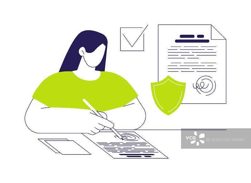 安全版权抽象概念图片素材