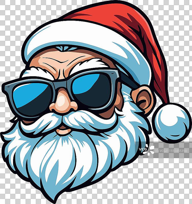 酷炫的圣诞老人 2图片素材