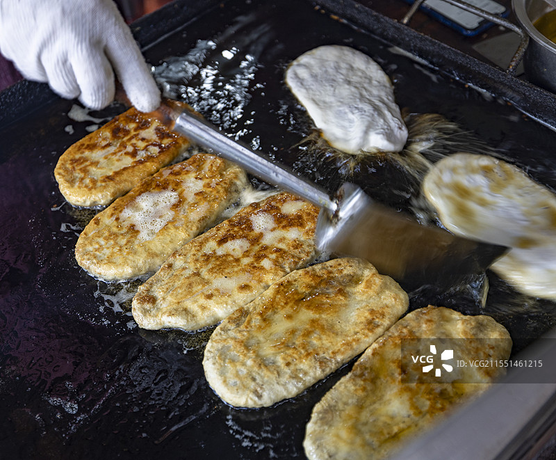 山东省聊城市地方美食阳谷肉饸图片素材