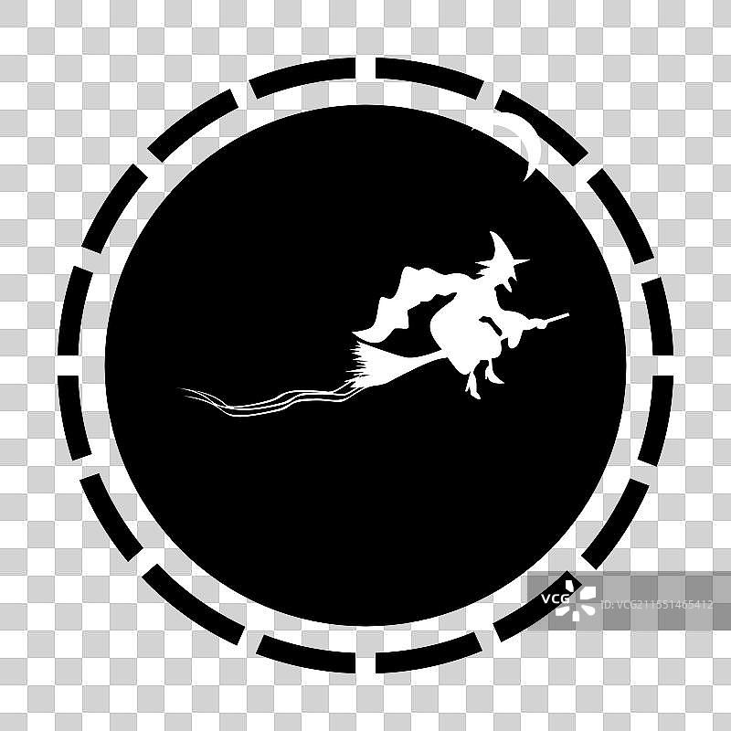 简单的女巫图标图片素材