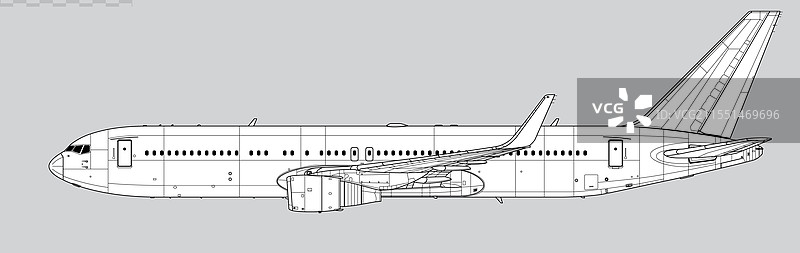 波音767-300ER图片素材