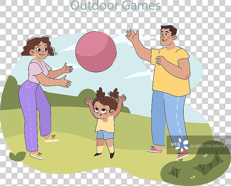 活跃的家庭组合图片素材