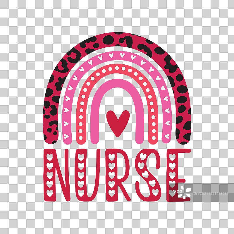 豹子心护士彩虹图片素材