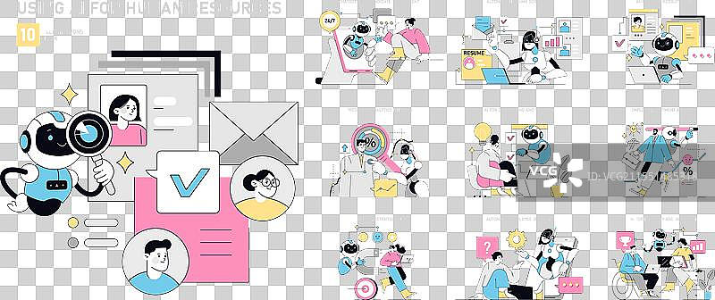 人力资源领域的人工智能革命图片素材