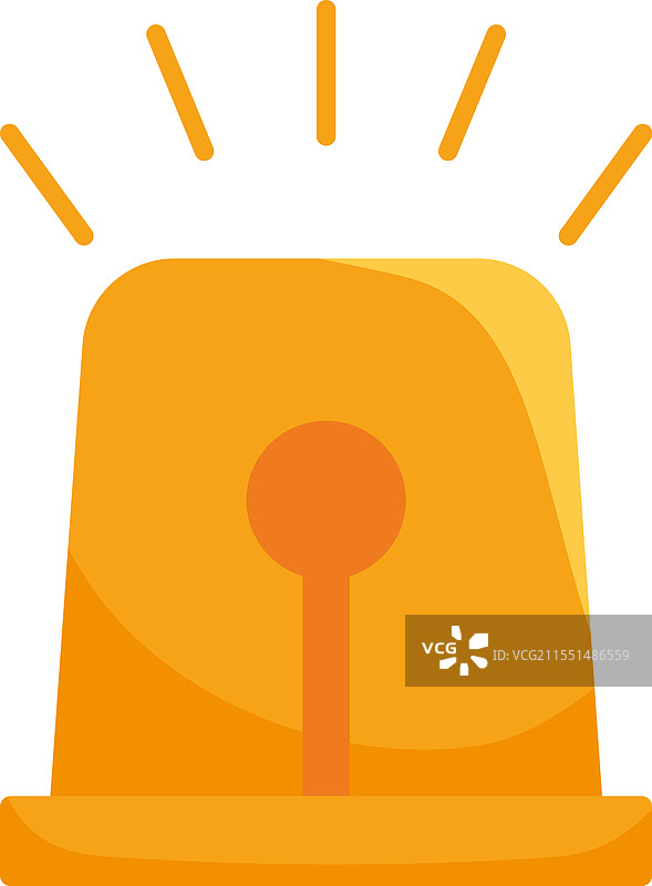 消防员设备的警报灯图片素材