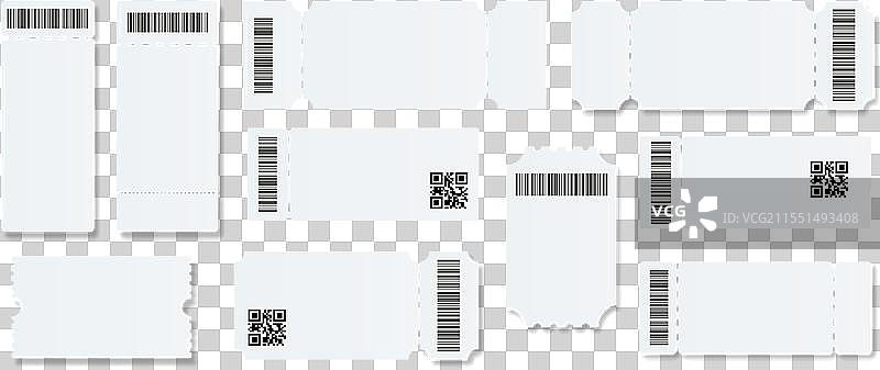 空白票据模板，音乐会，电影院图片素材