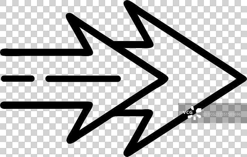 快进箭头图片素材