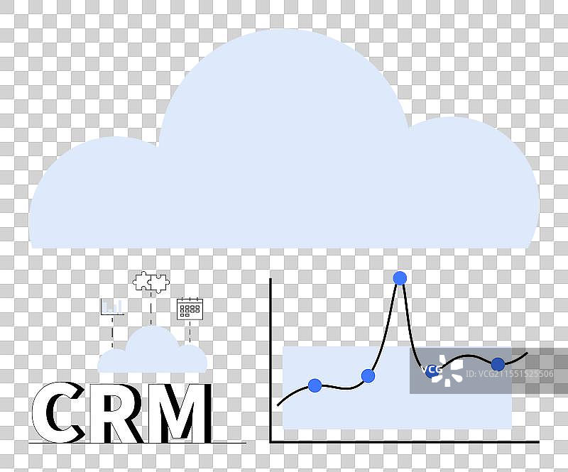 基于云的客户关系管理系统提升数据管理能力图片素材