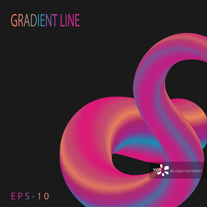 一种动态的色彩混合形式，色彩斑斓图片素材