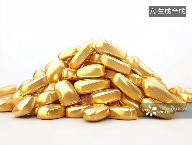 【AI数字艺术】金豆子图片素材