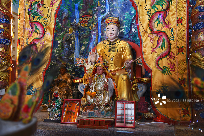 泰国合艾谭公仙圣亭图片素材