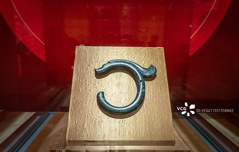 中华第一龙 ‘C’形碧玉龙 中国国家博物馆图片素材