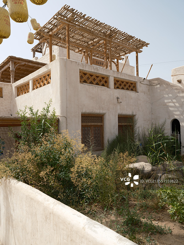 新疆 和田 约特干故城图片素材