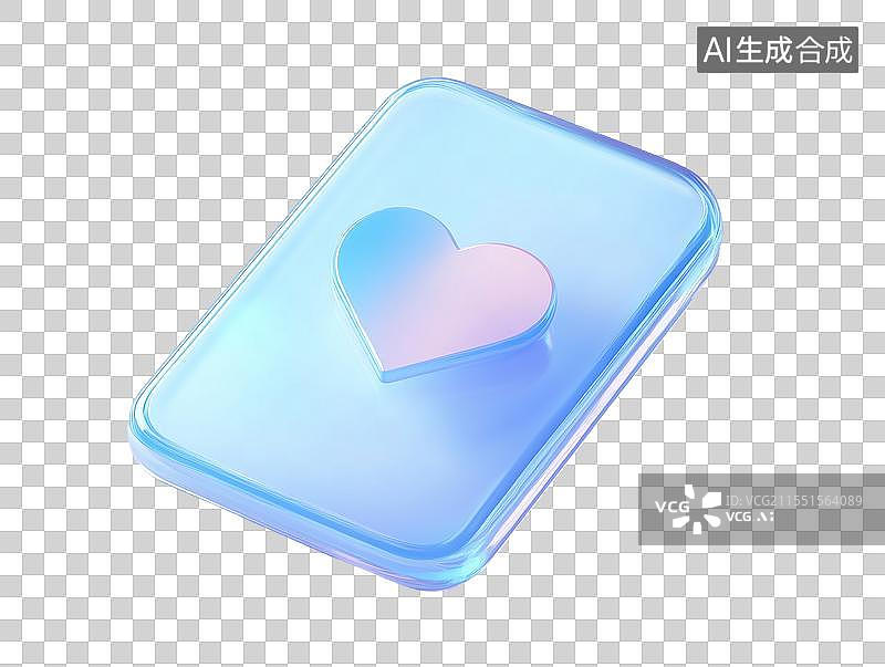 【AI数字艺术】手机屏幕心脏加号图标图片素材