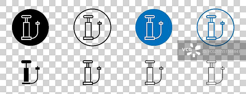 气泵图标图片素材
