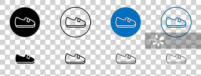 乐福鞋图标图片素材