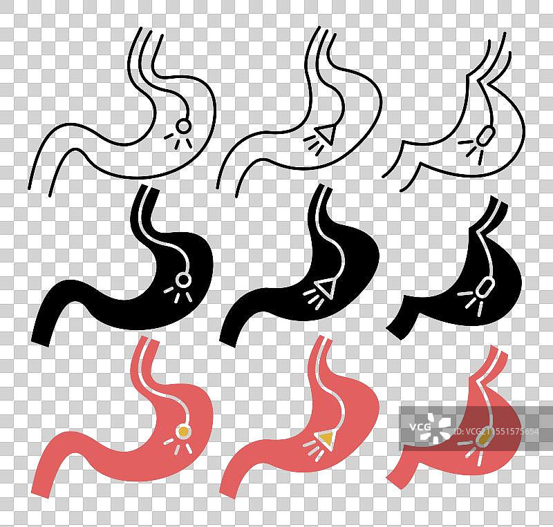 内窥镜图标图片素材