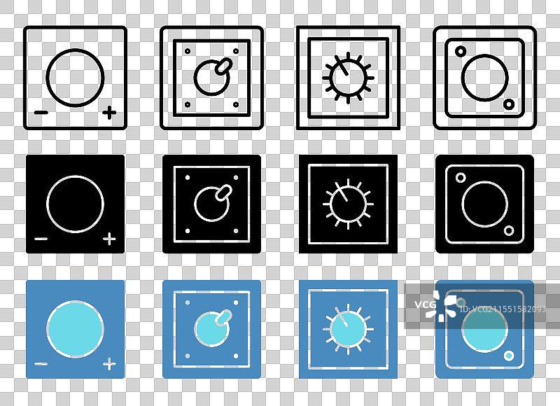 调光器图标图片素材