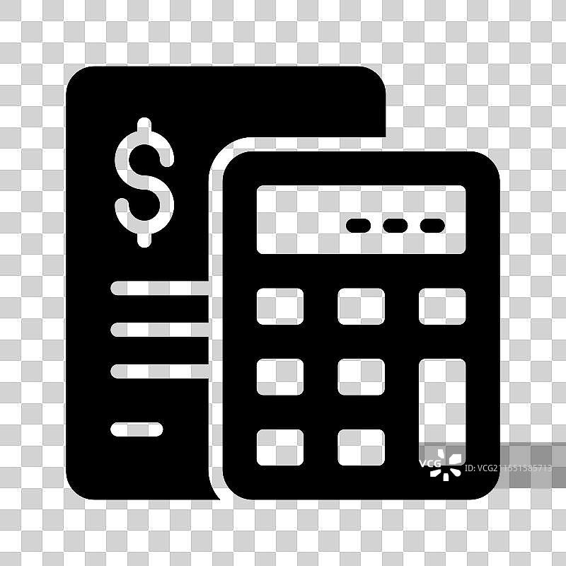 发票计算图片素材