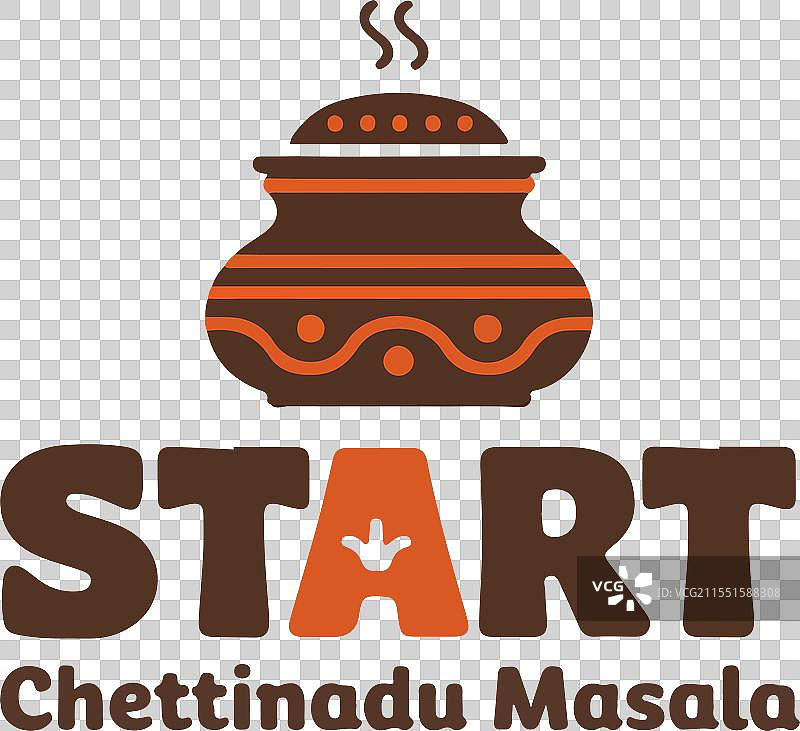 印度餐厅的标志设计图片素材