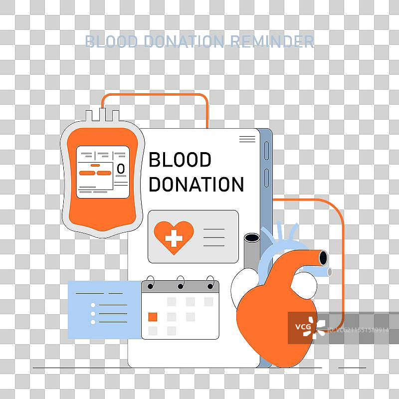 献血者日平面设计图片素材