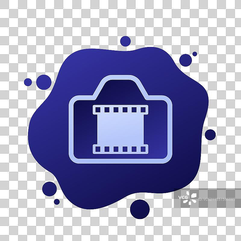 胶卷相机摄影图标设计图片素材