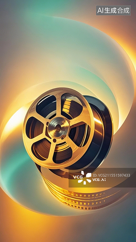 【AI数字艺术】胶片摄影主题海报——胶卷创意设计背景图片素材