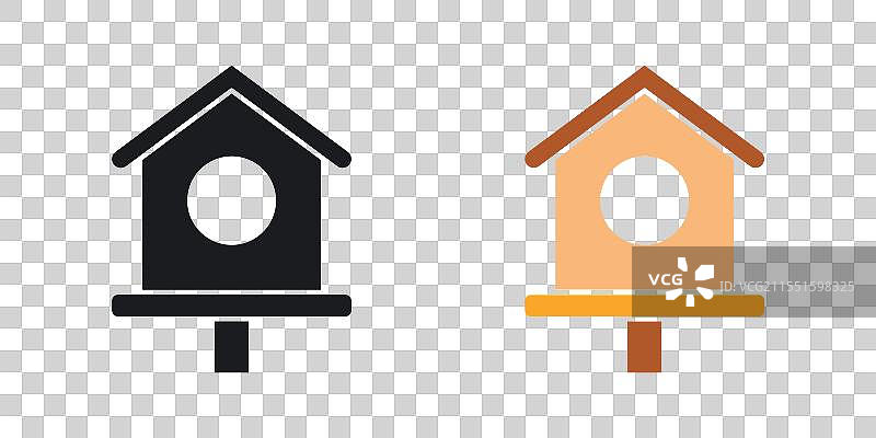 鸟屋图标图片素材