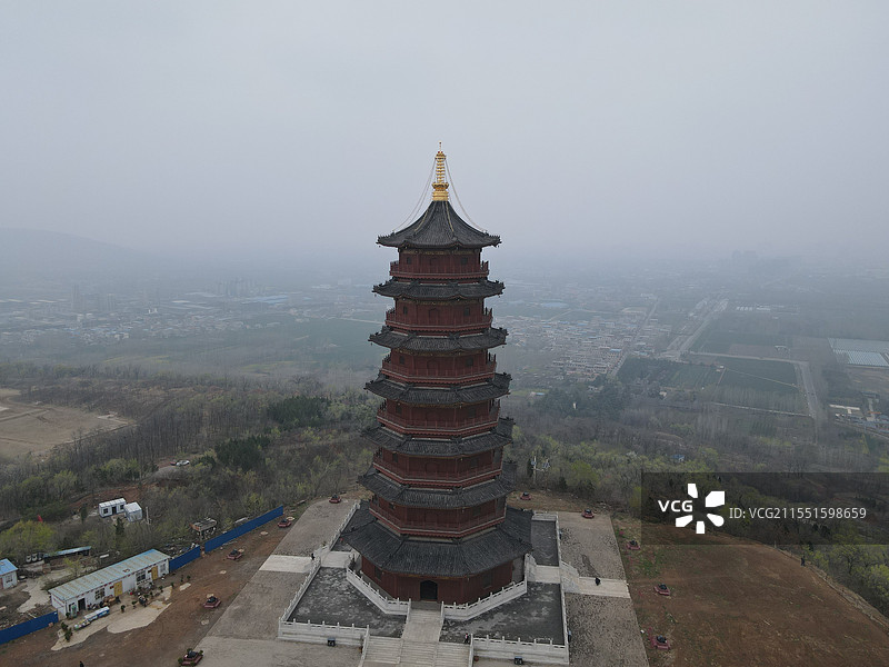 襄城首山、襄城古城图片素材