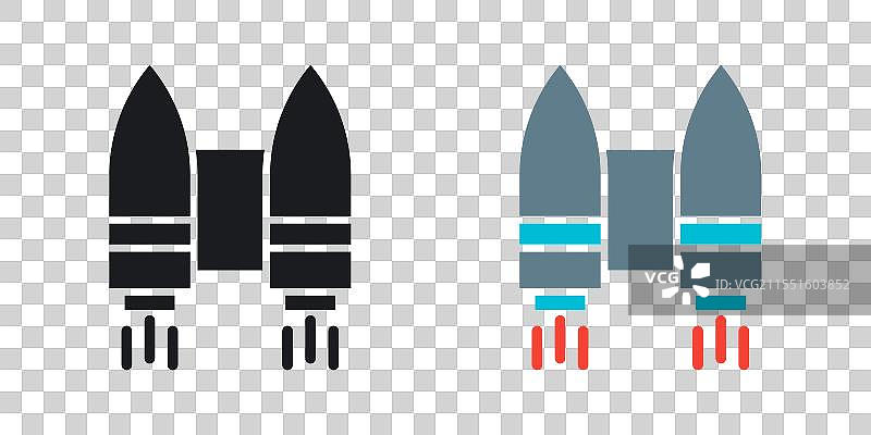 喷气背包图标图片素材