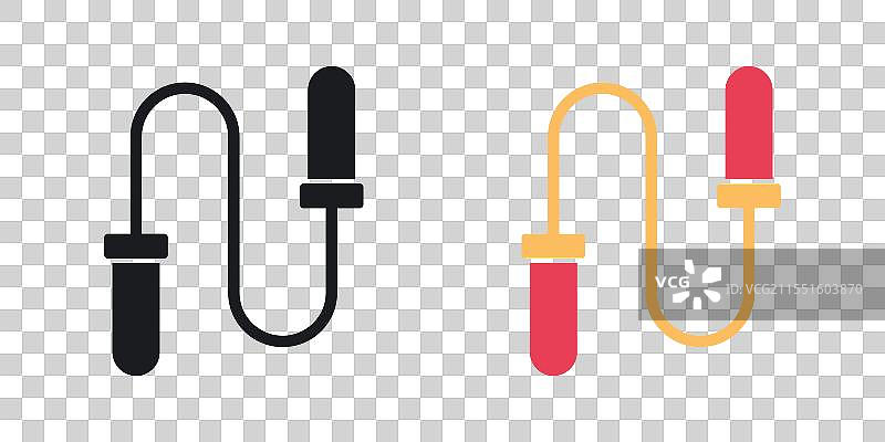 跳绳图标图片素材