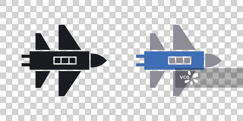 军事飞机图标图片素材
