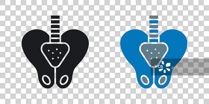 骨盆图标图片素材