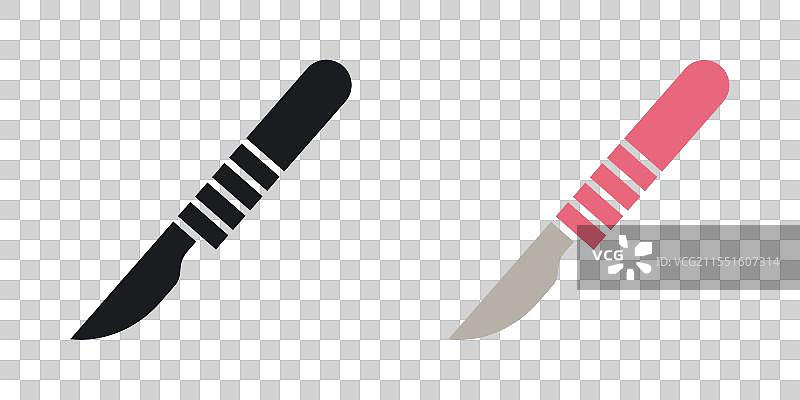 手术刀图标图片素材