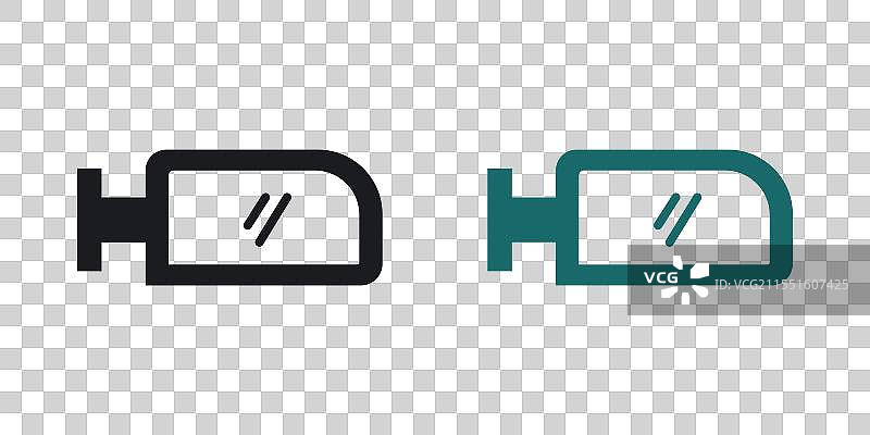 侧视镜图标图片素材