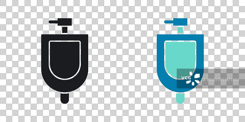 小便池图标图片素材