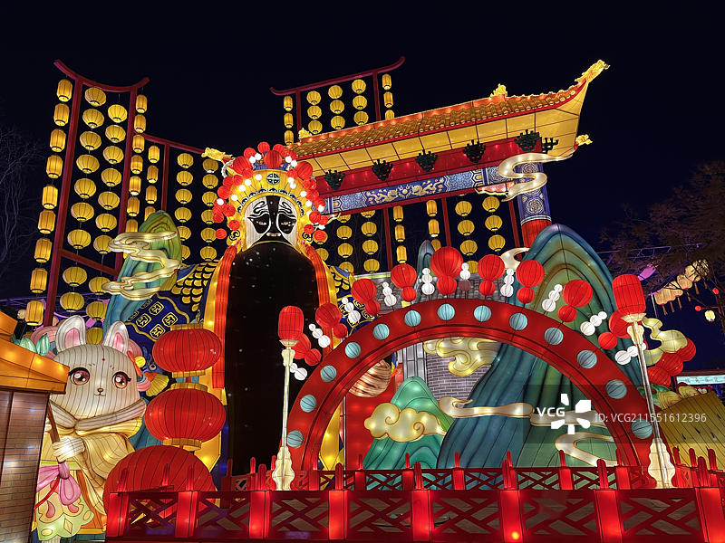 自贡花灯图片素材