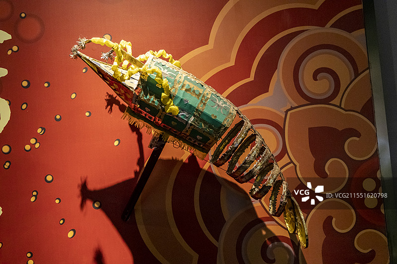 江西省博物馆“赣鄱非遗展”：展厅一角图片素材