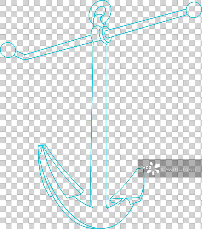 凯奇锚等轴测蓝图图片素材