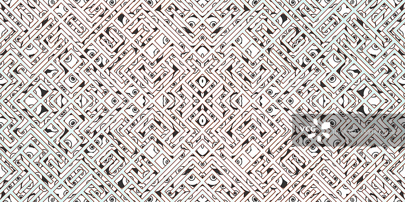 带有圆形的条纹图案背景图片素材