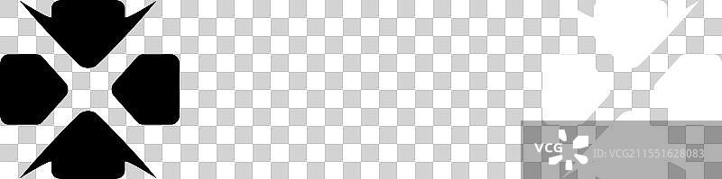 x plus 的标志设计独特而现代图片素材