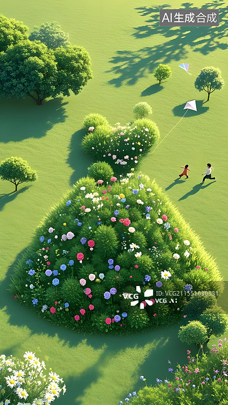 【AI数字艺术】踏春连衣裙春分节气海报图片素材