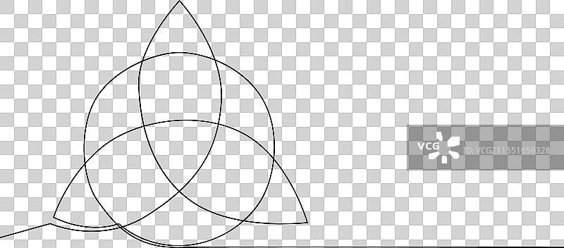 贝ige色凯尔特三位一体结吊坠时尚设计图片素材