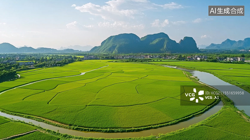 【AI数字艺术】农业农村科技耕地现代农业机械乡村振兴图片素材